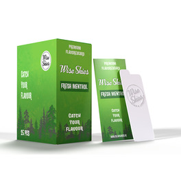 Wise Skies Fresh Menthol Flavour Card (Box of 25)