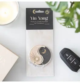 Pack of 2 Yin Yang Vanilla Scented Air Fresheners