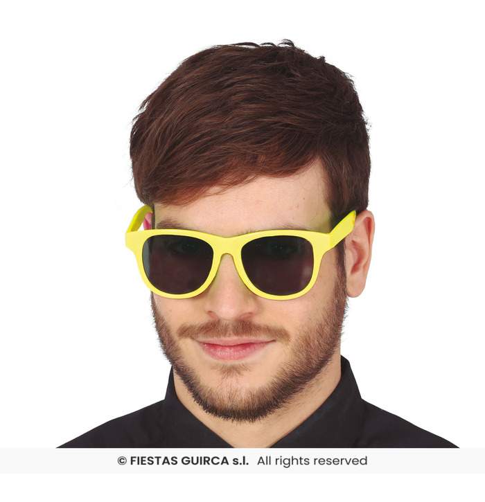 Neon Yellow Glasses