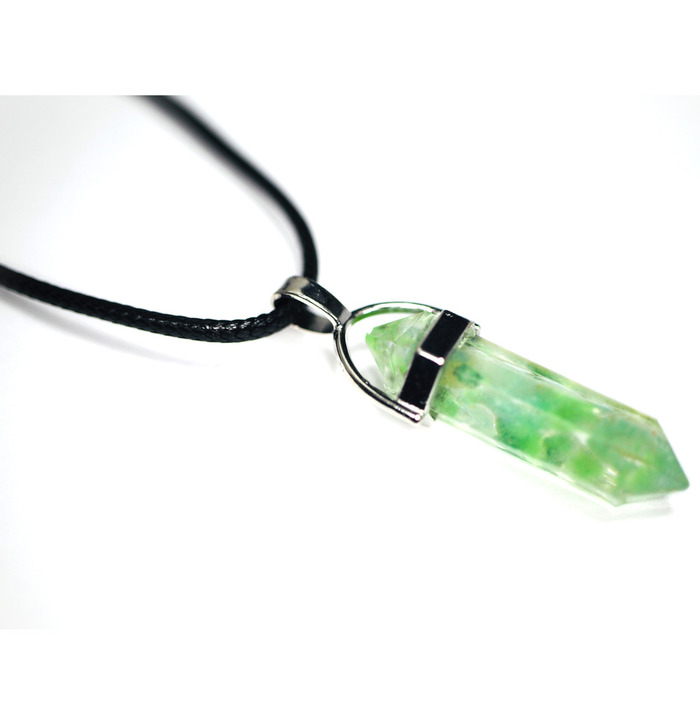 Tower Shape Crystal Stone - Green Aventurine