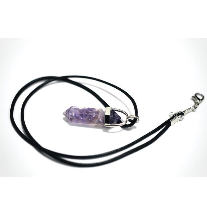 Tower Shape Crystal Stone - Amethyst