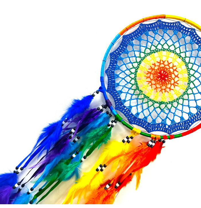 Dream Catcher Giant Rainbow Design