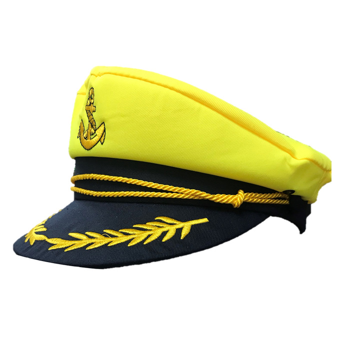 Captain Sailor Hat, Yellow