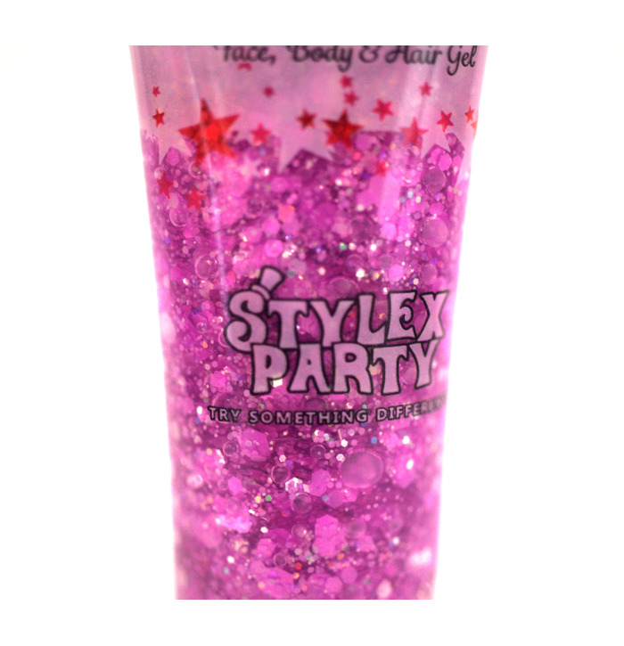 Face, Body & Hair Chunky Glitter - Baby Pink