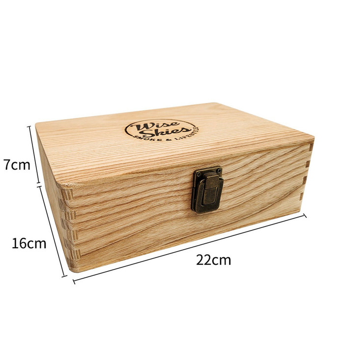 Wise Skies Wooden Box Large