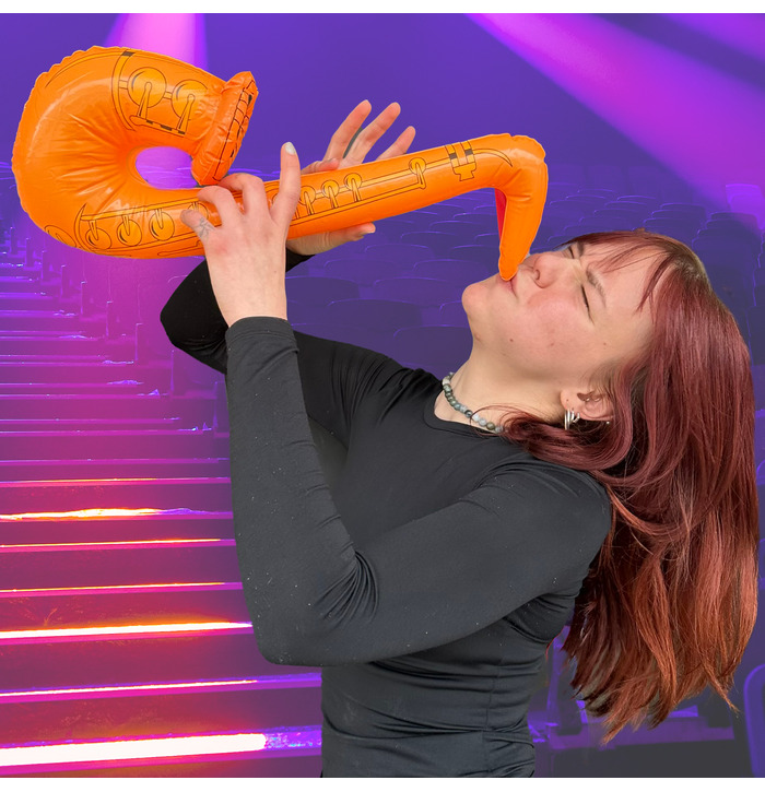 Inflatable Saxphone