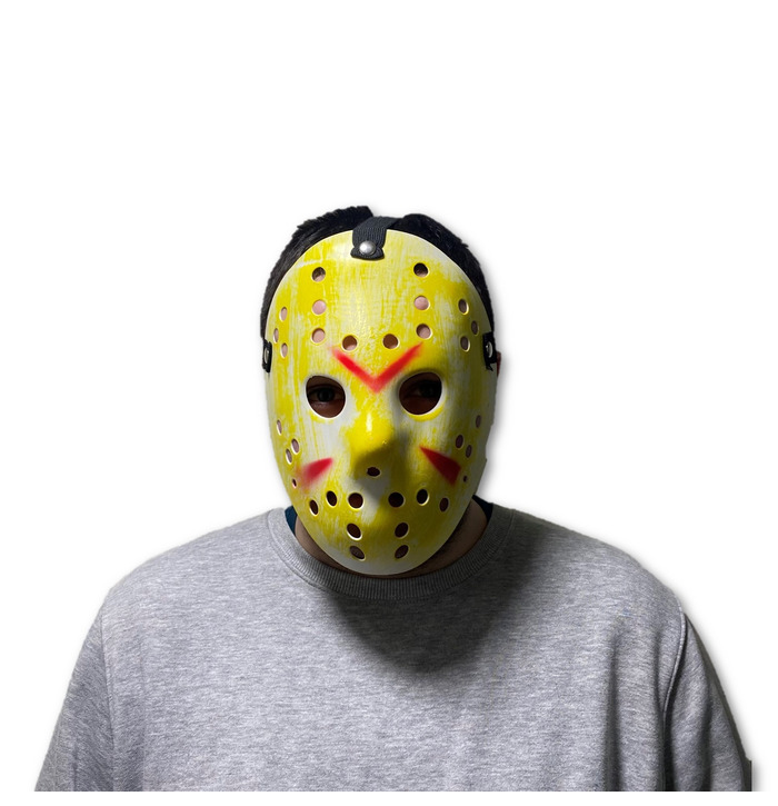 Yellow Hockey Mask 