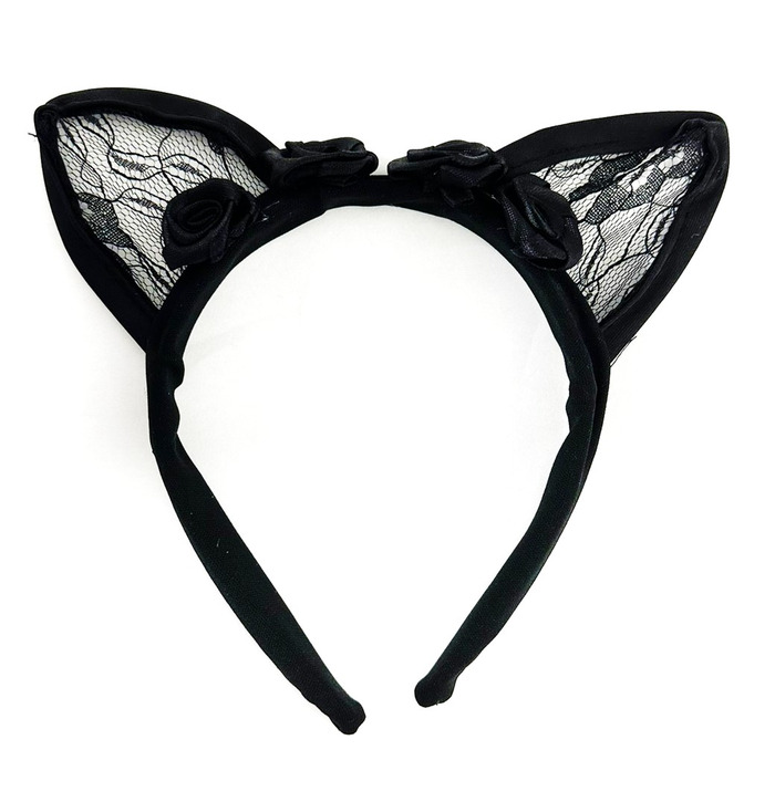 Lace Cat Ears Headband