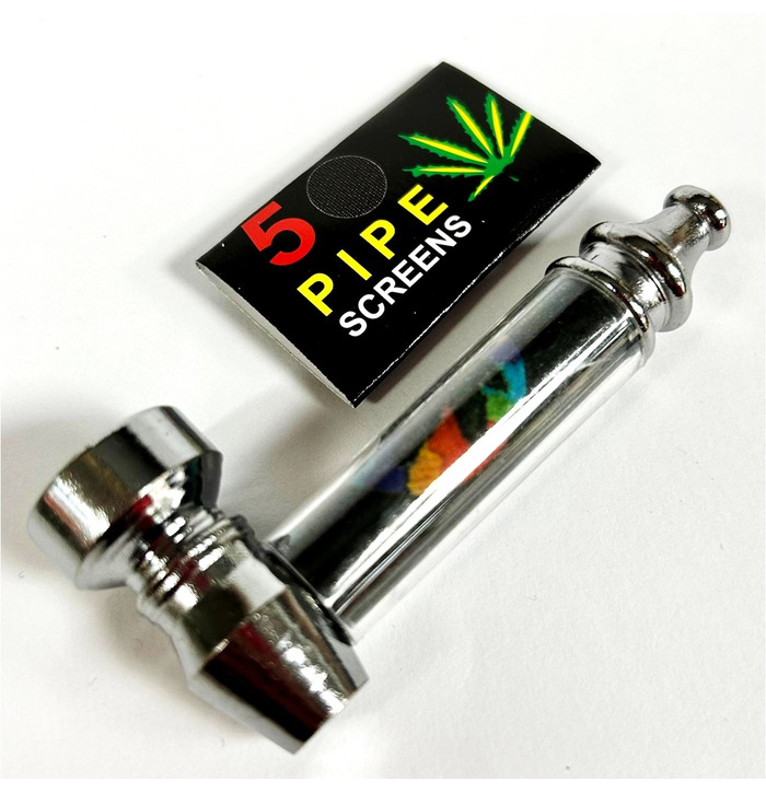 Leaf Metal Pipe with Free Screens