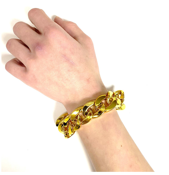 Chunky Gold Chain Bracelet 