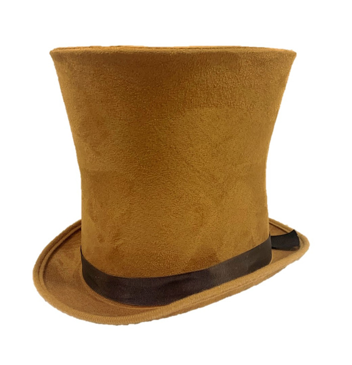 Bell Top Hat, Brown 