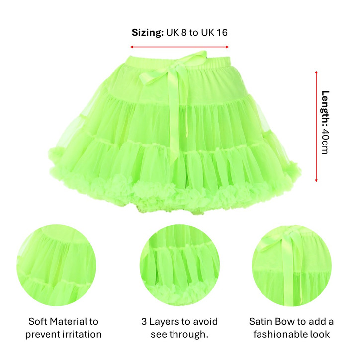 Luxury TUTU, Neon Green