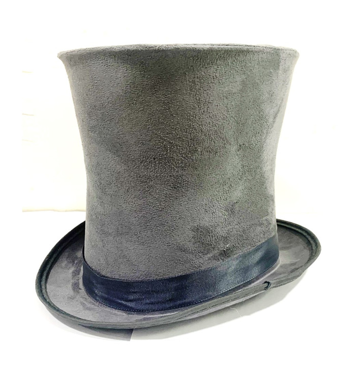 Bell Top Hat, Grey