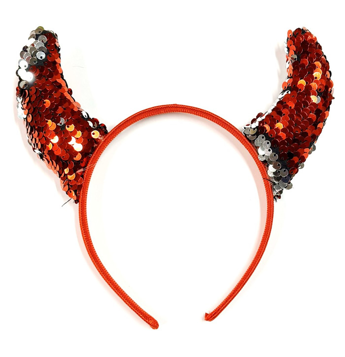 Sequin Reversible Devil Horns