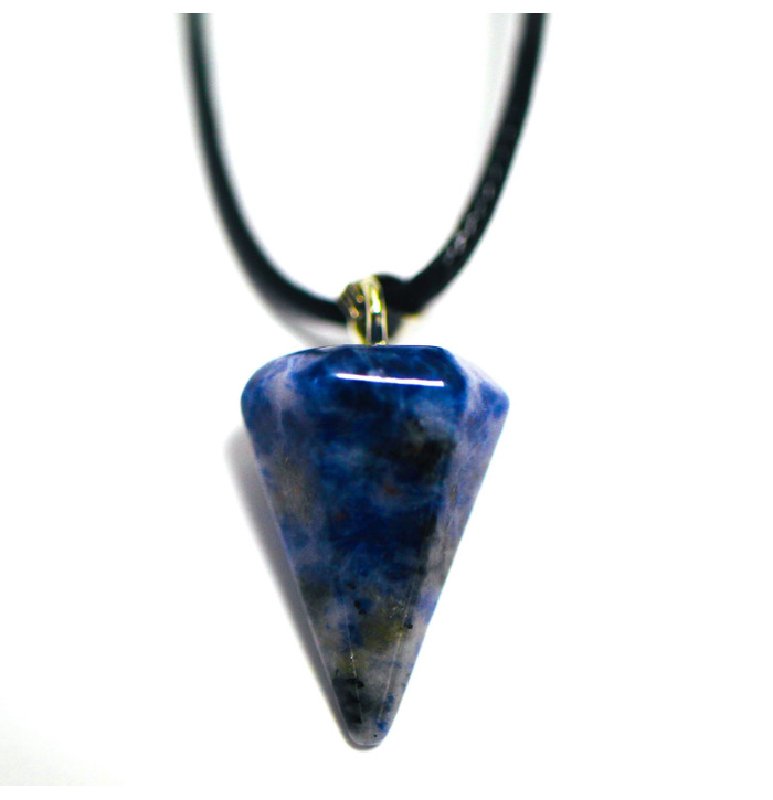 Diamond Shape Crystal Stone - Sodalite