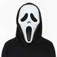 Scary ghost happy killer mask with hood