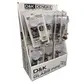 Dk pipe - glass stem pipe with grinder (box of 24)