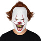 Scary clown latex mask