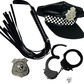 Sexy bondage police accessories set