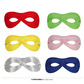 Assorted pierrot eye mask 