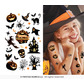 Fun halloween tattoo sheet children