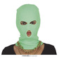 Neon green balaclava