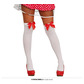 Red ribbon stockings 