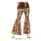 Hippie flared trousers