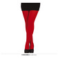 Adult red tights