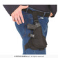 Police belt with gun 