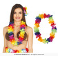 Multicolored hawaiian necklace