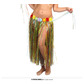 Hawaiian skirt flowers 75cm rainbow