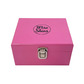 Wise skies mini pink rolling box