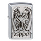 Zippo lighter twins dragon heart 