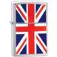 Zippo lighter union jack emblem 