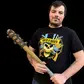 Baseball bat with wire weapon, realistic foam