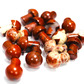 Red jasper mushroom shaped tumble stones crystal