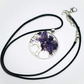 Tree of life crystal stone - amethyst