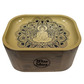 Golden flower walnut tray rolling box set