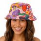 Mushrooms bucket hat