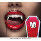 Cross fangs with thermoplastic