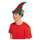 Elf hat, red & green