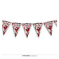 Bloody halloween bunting 