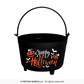 Happy halloween cauldron