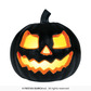 Black foam pumpkin 20cm