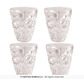 Skull shot glasses, pack of 4 5.5cm