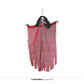 Red doll hanging decoration 60cm