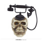 Skull telephone with sound