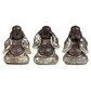 Chinese buddha set of 3 speak no see no hear no evil