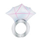 Inflatable diamond ring